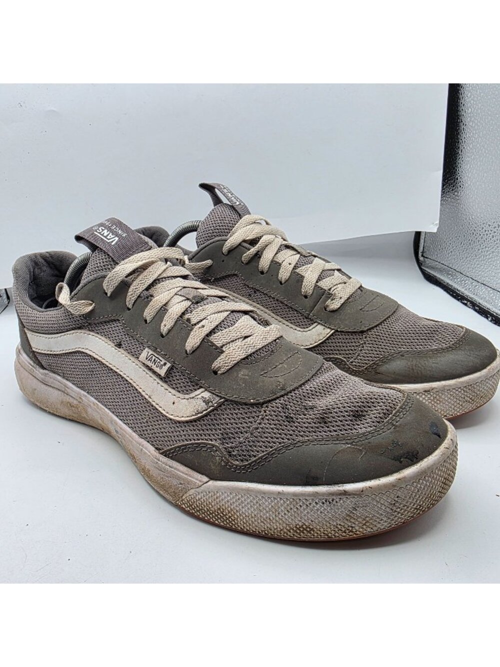 Vans UltraRange EXO Mens Size 12 Pewter Gray Athletic Shoes Casual Running Walk